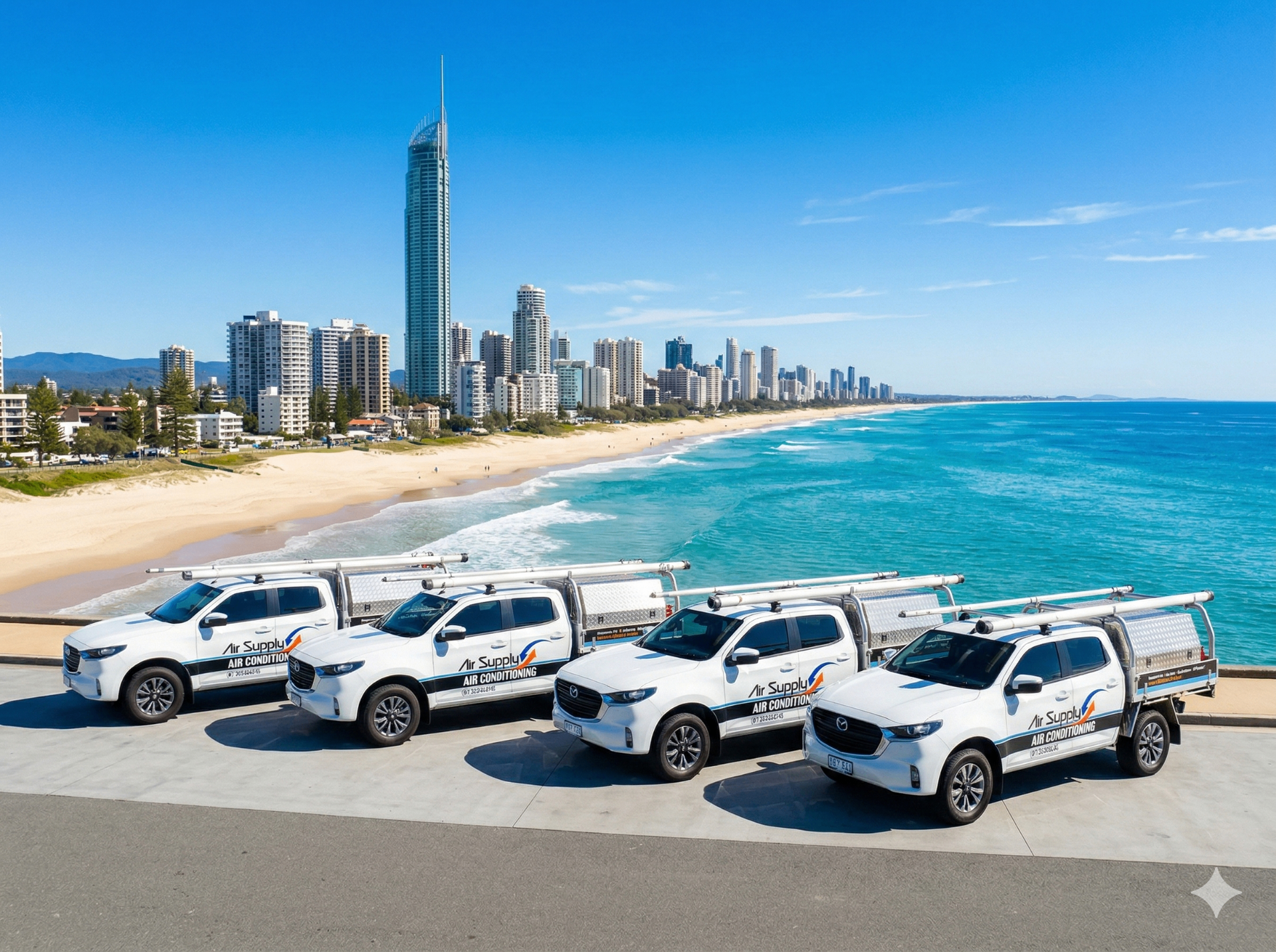 Air Supply Air Conditioning fleet on the Gold Coast